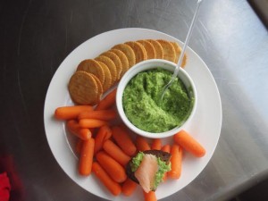 Pea and Hummus Dip